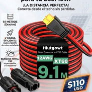 ​CABLE SOLAR XT60 9.1 Mtrs. 🚀 ¡CONEXIÓN DE PANEL Y ECOFLOW! ⚡ - Img 54093156