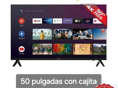 Smart TV Konka Android TV UHD 4K '50 (Híbrido, tiene cajita incluida) con transporte en La Habana - Img main-image