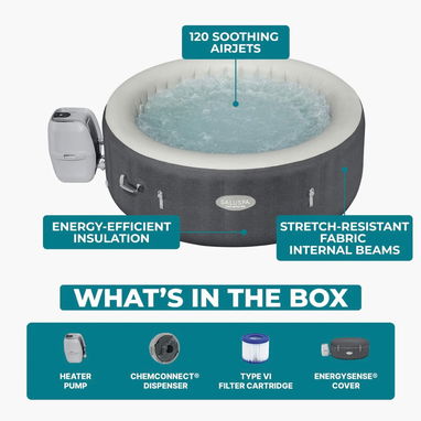 Jacuzzi moderno con sistema de hidromasajes Qqq - Img 124823736