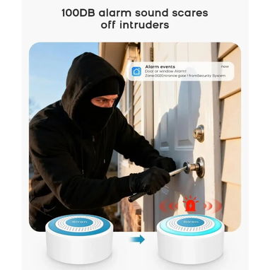 Sistema de alarma para el hogar Clouree 8 piezas y control por app - Img 126907884