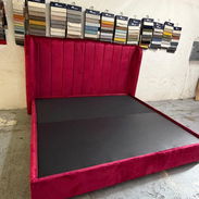 Camas tapizadas taller Muebles FlexConfort - Img 58049261