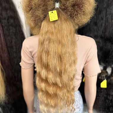 Moños rubios,extensiones rubias pelucas rubias ,cortinas rubias - 4/10