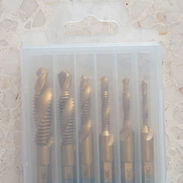 Machos para hacer rosca con taladro o atornilladora 6pcs  1/8, 5/32, 3/16, 1/4, 5/16, 3/8 - Img 56480060