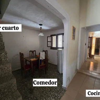 Se vende casa capitalista de puntal alto en Centro Habana con puerta a la calle - Img 126041241