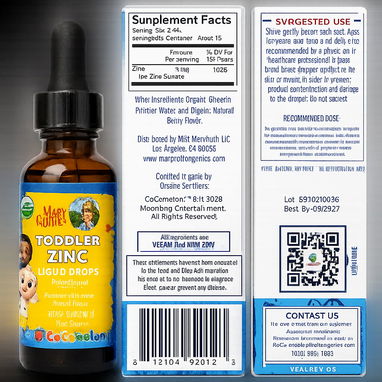 Sulfato de Zinc en suspensión para niños de 1-3 años(30ml) - 2/2
