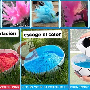 **Pelotas de Revelación de Sexo** - 6/8