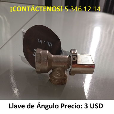 Llave de ángulo para sanitarios, lavabos y fregaderos... - Img 120555488