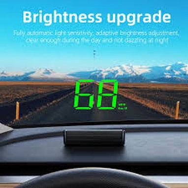 Velocímetro digital HUD para el carro, se ve en el parabrisas - 2/2