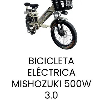 BICICLETA ELÉCTRICA MISHOZUKI 500W 3.0 ٢٧ $580.00$480.00