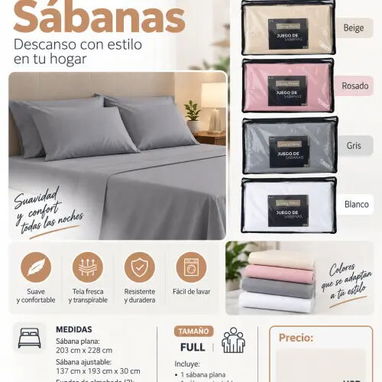 Juego de sábanas cameras Luxury Home - 2/2