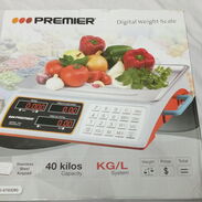 Pesa digital marca premier pesa hasta 40 kg nueva en su caja - Img 45545197