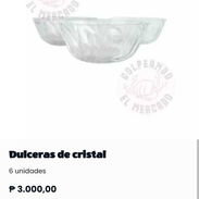 Vendo dulceras de cristal. 6 unidades. - Img 56395766
