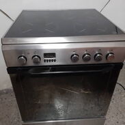 Cocina eléctrica 4 hornillas y horno, de acero inoxidable - Img 45633076