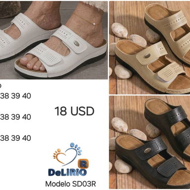 Sandalias Prácticas para dama - Img 121620524