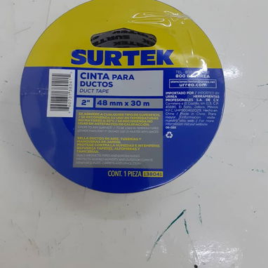 Cinta de Aluminio para ductos Cinta aislante metálica - 3/4