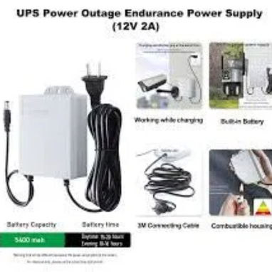 Mini UPS 12V 2A – Respaldo Ininterrumpido para Router, Cámaras y CCTV 📶📹 - Img 123844583