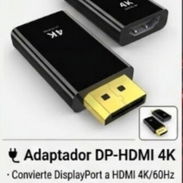 Adaptador DP‑HDMI 4K — 💲10 USD - Img 56805536