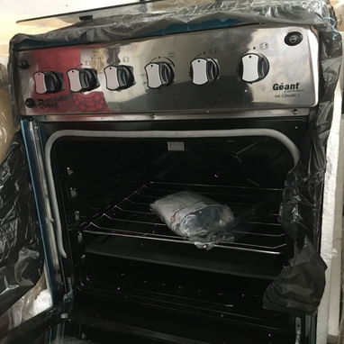 Cocina de gas con magneto de 4 ornillas y horno con luz - Img 123481116
