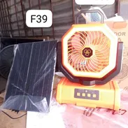 Ventilador recargble con panel - Img 58443344