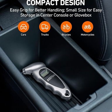 🚗 MEDIDOR DIGITAL PRESIÓN NEUMÁTICOS 150 PSI ASTROAI LCD RETROILUMINADO ENVÍO + GARANTÍA - Img 122304379