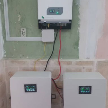 Instalamos Sistemas de Respaldo de inversor, Batería y Paneles solares - 3/8
