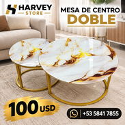 Mesa de centro doble para sala - Img 57797464