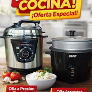 combo de ollas. olla reina Challenger y olla arrocera saco. la isla - Img 56709937