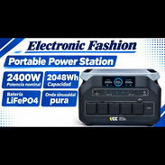 PORTABLE POWER STATION 2048WH 2400W, garantía, factura y domicilio incluído - Img 57759569