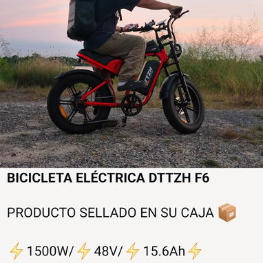 Bici de 100 km de autonomía, oportunidad única,haz tu pedido al 52584039 - 3/6