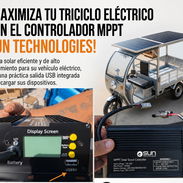 CARGADOR SOLAR DE BATERÍAS DE TRICICLOS de 1000 w - Img 56620039