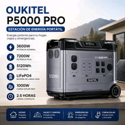 ESTACION DE ENERGÍA OUKITEL P5000 PRO . 🔋5120Wh /⚡7200W (pico).FACTURA, GARANTÍA y DOMICILIO GRATIS - Img 57902532