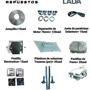 Piezas de Peugeot y Lada nuevas. Contacto +5353885834 - Img 123124666