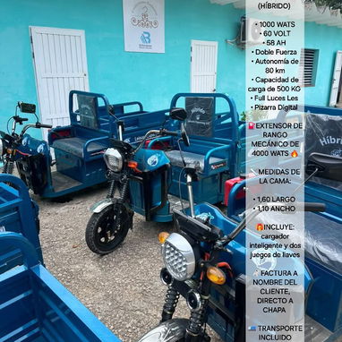 Triciclos, bicicletas eléctricas, patinetas, bicimotos y más - 9/10