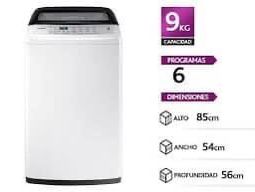 Lavadora Samsung Automática de 9Kg Color Blanco. Nueva en caja. - Img 62717033