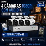 Sistema Zosi 4CAM 8CH 1TB Y AUDIO - Img 57159767
