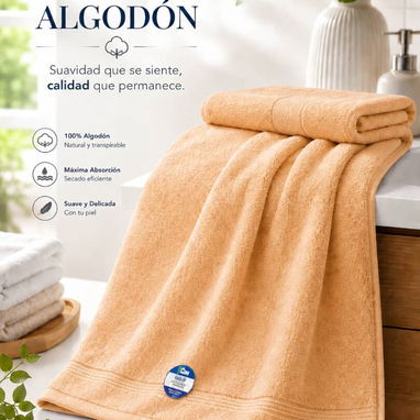 🏠 Toallas de Baño 100% ALGODÓN (Varios Colores) - 6/10