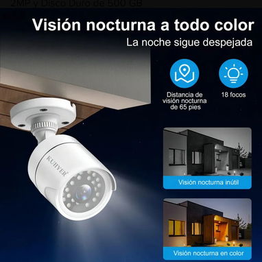 Kit de cámaras de seguridad lista para montar La más barata - Img 123192404