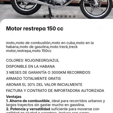 MOTOS DE GASOLINA BARATAS - Img 122833749