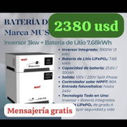 Todo en uno 3kw con 7.68kWh - Img 58430396