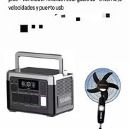 Estación de energía Oukitel+ventilador recargable - Img 55561833