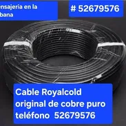 Cable royalcold original de cobre - Img 57166564