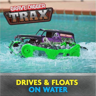 🚛 Monster Jam Grave Digger TRAX RC - 2/4