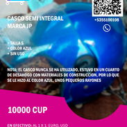 Casco Semi Integral de moto marca JP talla L | 10000 CUP - Img 54372562