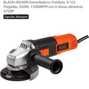 Pulidora profesional Black&Decker 820W con 6 discos +5353968620 - Img 57506928