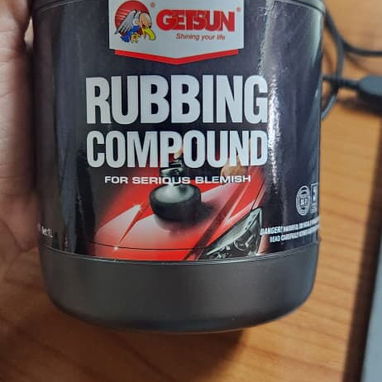 RUBBING COMPOUND GETSUN – CORTE PESADO! - 2/3
