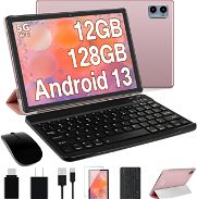 Oangcc Android 13 Tablet 2024 de 10 pulgadas con 12 GB de RAM +128 GB de ROM +1 TB Octa-Core expandido +mouse 5G Wi-Fi - Img 45835388