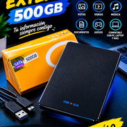 🔥 DISCO EXTERNO 500GB USB 3.0 | SOLO 1 MES DE USO | COMO NUEVO, RÁPIDO, CUIDADO Y LISTO PARA USAR HOY 🔥 - Img 57868480