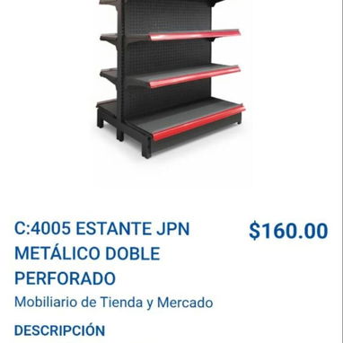 Estantes metálicos simples y dobles para su negocio - Img 120375188