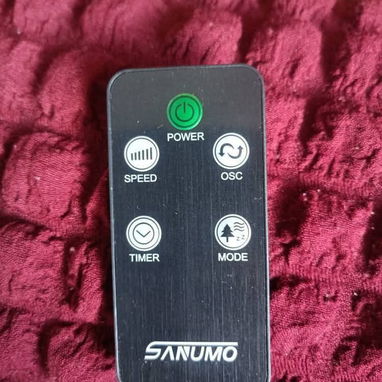 Ventilador de Pedestal Recargable Sanumo ,modo de control mando a distancia, 6 v, duración de la batería (estado complet - Img 120962427