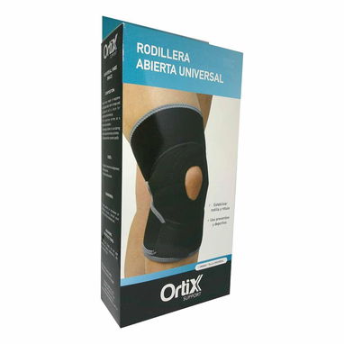 RODILLERA RÓTULA ABIERTA UNIVERSAL, MARCA ORTIX, CAJA X 1 UNIDAD - 2/2